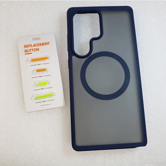 TORRAS Magnetic Shockproof Case For Samsung Galaxy S25 Ultra Blue Frosted Matte - Picture 2 of 9